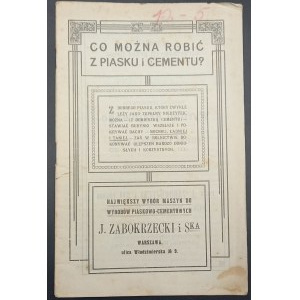 Co można zrobić z piasku i cementu? Największy wybór maszyn do wyrobów piaskowo-cementowych J. Zabokrzecki i Ska