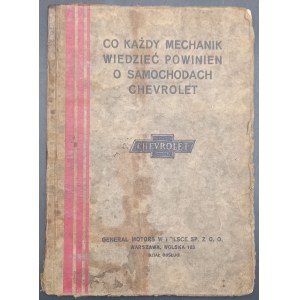 Co każdy mechanik wiedzieć powinien o samochodach Chevrolet Rok 1929