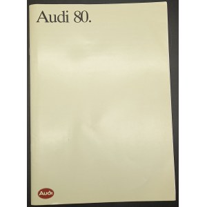 Audi 80 Katalog w języku angielskim