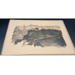 Views of Krakow drawings by Jan Gumowski published through the efforts of the National Museum in Krakow 1926