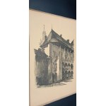 Views of Krakow drawings by Jan Gumowski published through the efforts of the National Museum in Krakow 1926