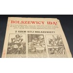Plakat ostrzegający przed Bolszewikami Rok 1920