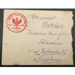 Zestaw 6 kopert po listach ze stemplami I Brygady Piłsudskiego Legionów Polskich