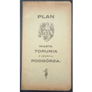 Plan Miasta Torunia z częścią Podgórza