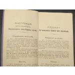 Przepisy dla maszynistów Łódzkich Kolei Dojazdowych Rok 1911