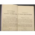 Reglement für die Triebfahrzeugführer der Łódź-Pendelbahn Jahr 1911