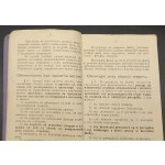 Przepisy dla maszynistów Łódzkich Kolei Dojazdowych Rok 1911