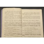 Reglement für die Triebfahrzeugführer der Łódź-Pendelbahn Jahr 1911