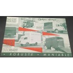 Katalog samochodów ciężarowych marki Renault w języku francuskim