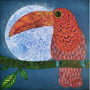 Luiza Poreda, Toucan in the Evening, 2022