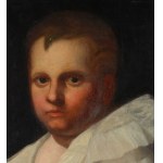 Autor nieznany, Portret chłopca w białej koszuli (XIX w.)