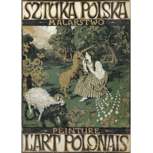 Józef MEHOFFER (1869-1946), Okładka albumu Sztuka Polska. Malarstwo (1903)