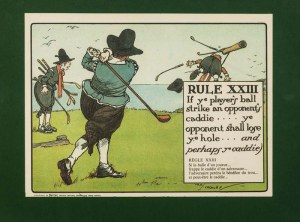 Charles Exeter Devereux CROMBIE, Wielka Brytania (1880 - 1967), RULE XXIII, (Zasada No 23)