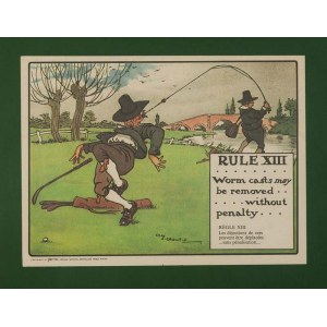 Charles Exeter Devereux CROMBIE, Wielka Brytania (1880 - 1967), RULE XIII (Zasada No 13)