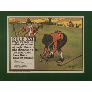 Charles Exeter Devereux CROMBIE, Wielka Brytania (1870 - 1967), RULE XVI (Zasada No 16)
