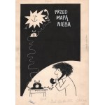 Bohdan Butenko (1931-2019) - [rysunek, 1978] Przed mapą nieba, Bohdan BUTENKO (1931-2019) - [rysunek, 1978] Przed mapą nieba; 1978/tusz na papierze, karta 32,5 x 23 cm.