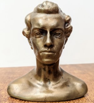 ŁOPIEŃSKI Ignacy (1865-1941) - Popiersie Juliusza Słowackiego