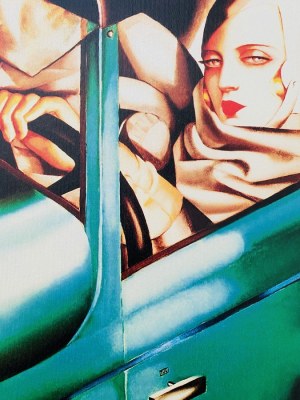 Tamara Łempicka, The Green Bugatti