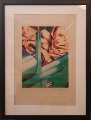 Tamara Łempicka, The Green Bugatti