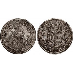 German States Brandenburg 1 Ort / 1/4 Taler 1624 R2