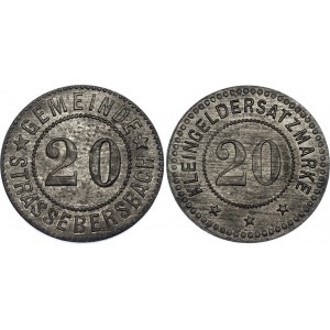Germany - Empire Hessen-Nassau Strassebersbach Notgeld 20 Pfennig (ND)