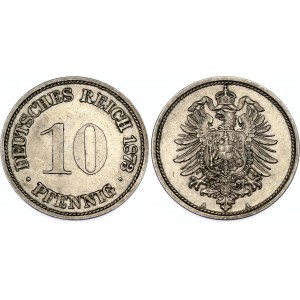Germany - Empire 10 Pfennig 1873 A