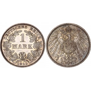 Germany - Empire 1 Mark 1915 J