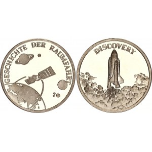 Germany - FRG Silver Medal History of Space Travel (ND)