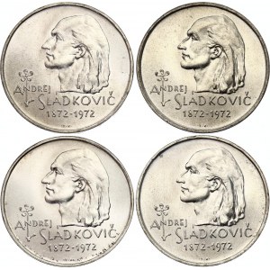 Czechoslovakia 4 x 20 Korun 1972