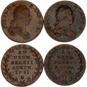Austrian Netherlands 2 Liards 1781 - 1782