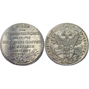 Austria Silver Medal On the Second Turkish Siege of Vienna 1683
