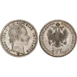 Austria 1/4 Florin 1862 A