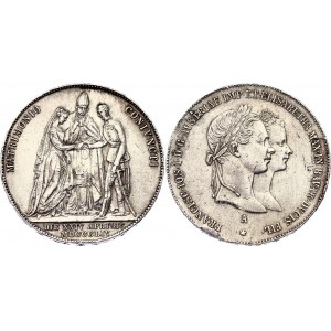 Austria 1 Gulden 1854