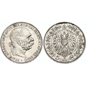 Austria 5 Corona 1900