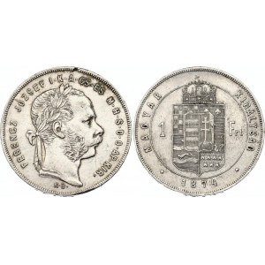 Hungary 1 Forint 1874 KB