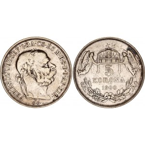 Hungary 5 Korona 1900 KB