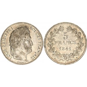Belgium 5 Francs 1841 B