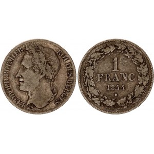 Belgium 1 Franc 1844