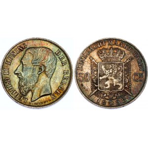 Belgium 50 Centimes 1898