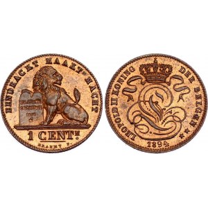 Belgium 1 Centime 1894