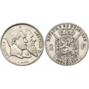 Belgium 2 Franc 1880