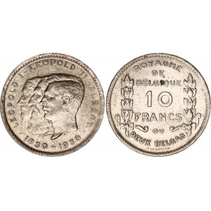 Belgium 2 Belga / 10 Francs 1930