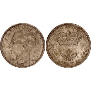 Belgium 20 Francs 1935