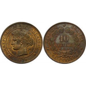 France 10 Centimes 1879 A