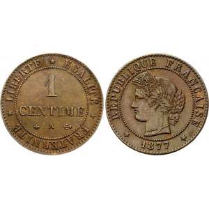 France 1 Centime 1877 A