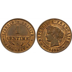 France 1 Centime 1896 A