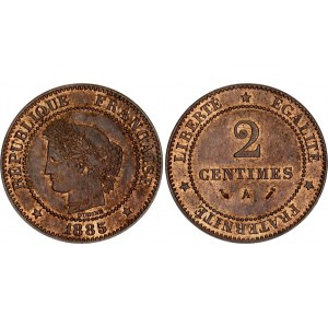 France 2 Centimes 1885 A