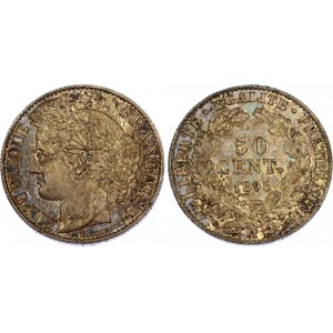 France 50 Centimes 1895 A