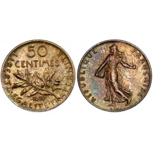 France 50 Centimes 1897
