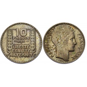 France 10 Francs 1929